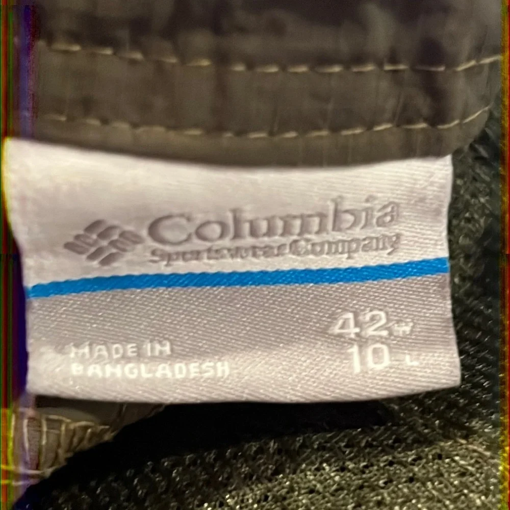 Columbia Green Silver Ridge Cargo Short with Belt Men's Size 42